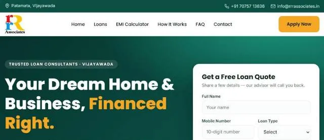 RRR Associates website